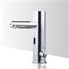 Fontana Chrome Commercial Temperature Control Automatic Sensor Faucet With Built-In Mixing Valve